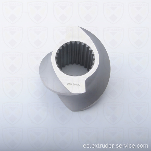 Tornillo y cilindro de extrusión para extrusión de PE